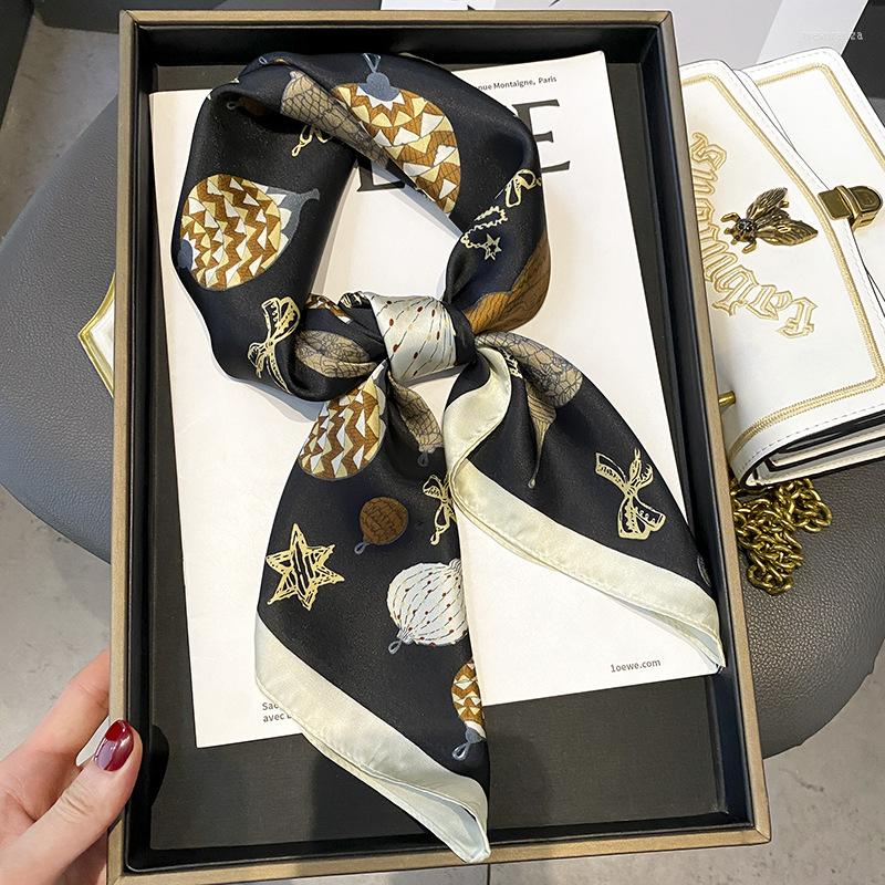 Scarves Luxury Silk Satin Kerchief Bandana Head Scarf For Women Fashion Print Hair Scarfs Female Square Headband Neck Ladies
Scarves Luxury Silk Satin Kerchief Bandana Head Scarf For Women Fashion Print Hair Scarfs Female Square Headband Neck Ladies