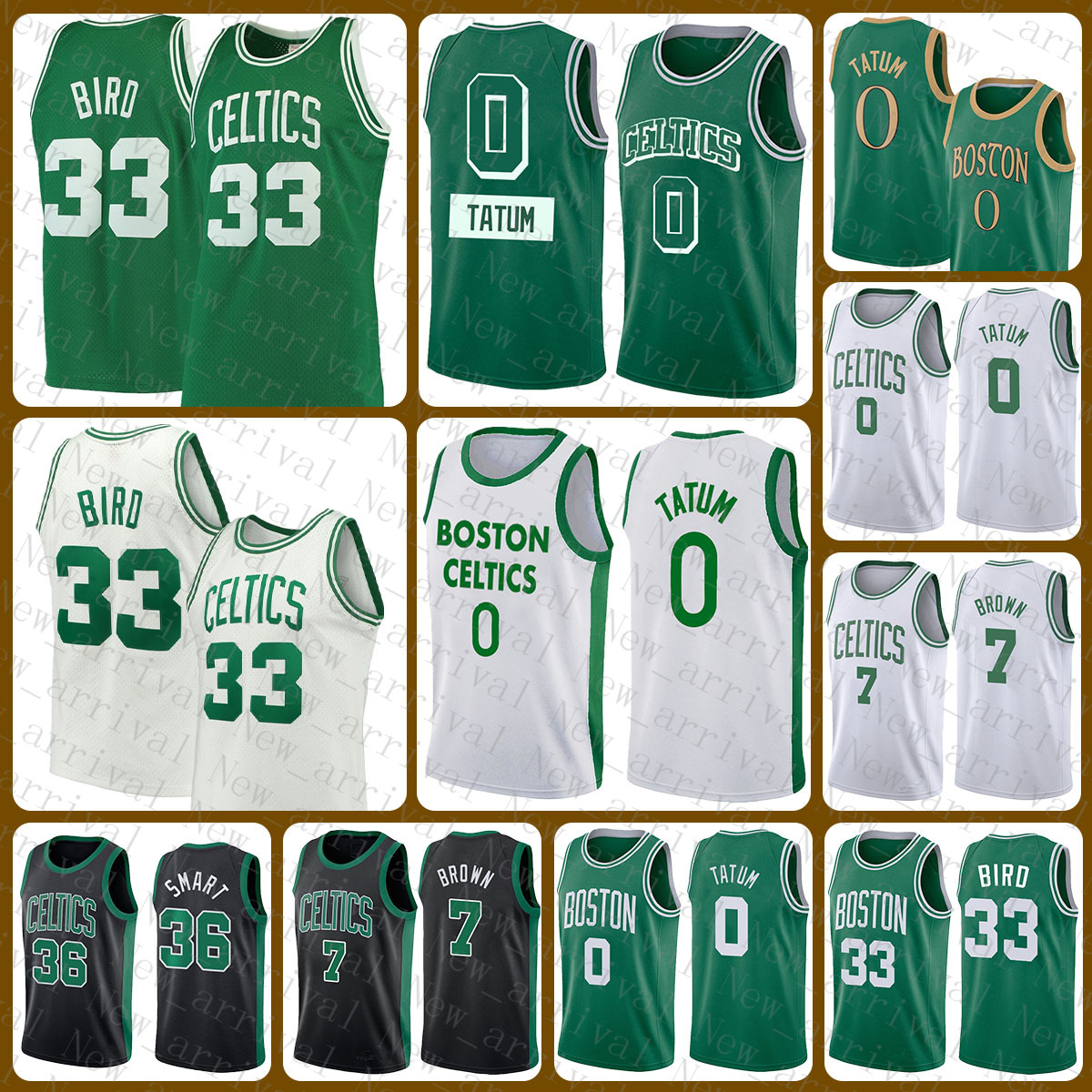 Bostons Celtices Basketball Jersey 0 33 7 36 Champagne Jayson Tatum Larry Bird Jaylen Brown Marcus Smart 634
Bostons Celtices Basketball Jersey 0 33 7 36 Champagne Jayson Tatum Larry Bird Jaylen Brown Marcus Smart 634
