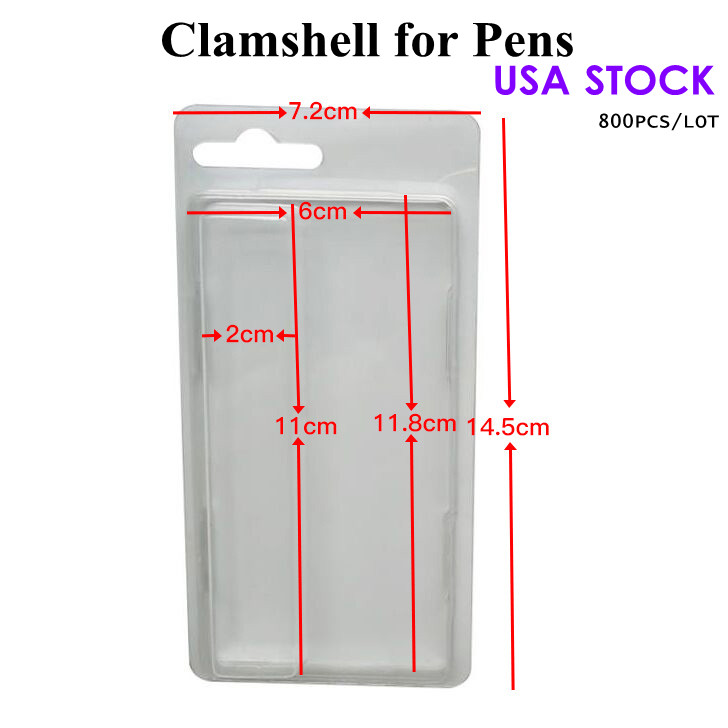 Cases Clamshell Packaging for 1ml 2ml Disposable Vape Pens Blister with Hook Clear PVC Retail Packagings Oil Pen Vaporizer Pen Packing 800pcs/lot
Cases Clamshell Packaging for 1ml 2ml Disposable Vape Pens Blister with Hook Clear PVC Retail Packagings Oil Pen Vaporizer Pen Packing 800pcs/lot