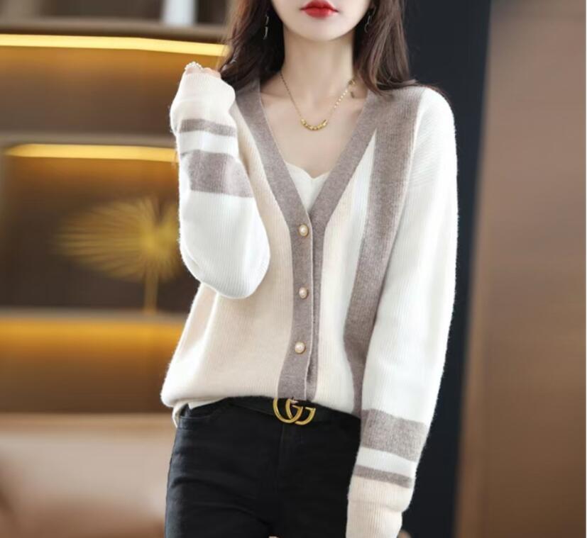 Women Sweater Fashion Long Sleeve Top Loose Single-breasted Knitted Cardigan Jacket Sweater Coat, 01
Women Sweater Fashion Long Sleeve Top Loose Single-breasted Knitted Cardigan Jacket Sweater Coat, 01