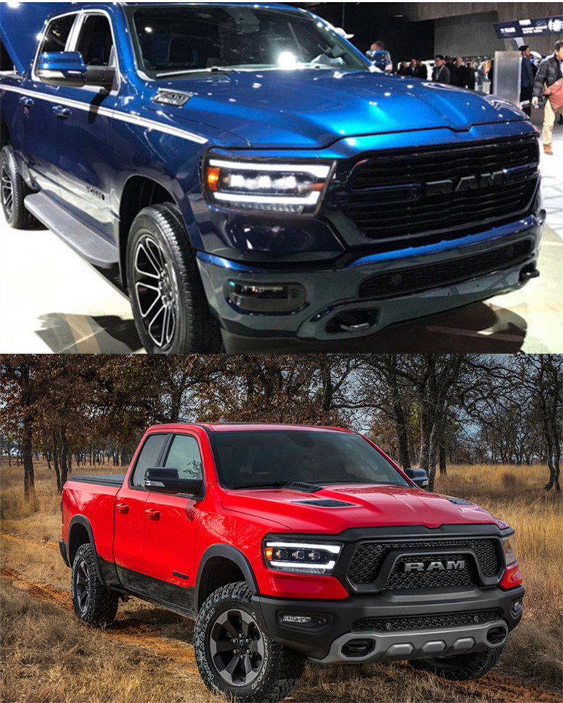 LED Headlight for Dodge RAM 1500 2009-20 18 Headlights RAM 2500 DRL Turn Signal Fog Lights High Beam Headlamp