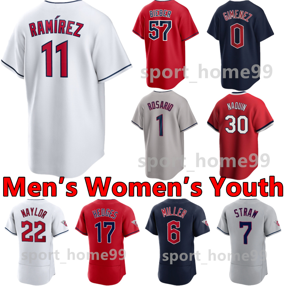 2022 Custom Cleveland 11 Jose Ramirez Jersey 0 Andres Gimenez 1 Amed Rosario 6 Owen Miller 7 Myles Straw 38 Steven Kwan 57 Shane Bieber Guardians Baseball Jerseys, Color 4
2022 Custom Cleveland 11 Jose Ramirez Jersey 0 Andres Gimenez 1 Amed Rosario 6 Owen Miller 7 Myles Straw 38 Steven Kwan 57 Shane Bieber Guardians Baseball Jerseys, Color 4