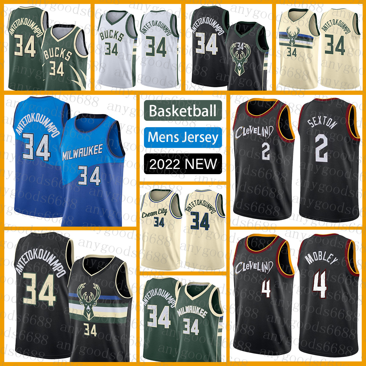 Giannis Antetokounmpo Basketball Jersey Milwaukees Buck Clevelands Cavalier 34 2 4 Orange Ray Allen Collin Sexton Evan Mobley 549, Jersey-qishi
Giannis Antetokounmpo Basketball Jersey Milwaukees Buck Clevelands Cavalier 34 2 4 Orange Ray Allen Collin Sexton Evan Mobley 549, Jersey-qishi