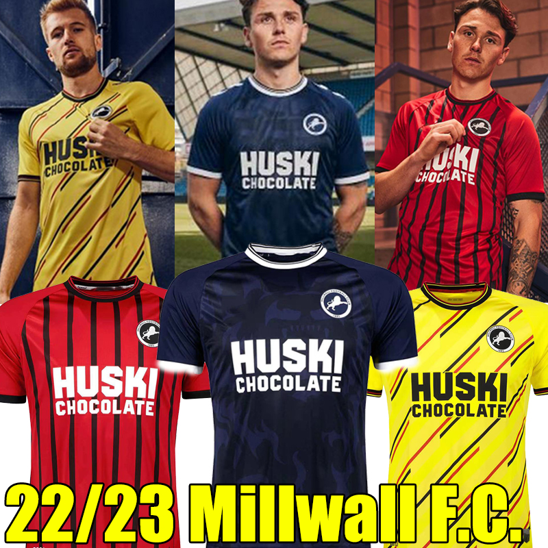 22/23 Millwall Soccer Jerseys The Lions London Football Shirt 2022 2023 Lee Gregory Ryan Tunnicliffe Tom Elliott Aiden O'Brien George Saville uniform, Mierwoer 22-23 away
22/23 Millwall Soccer Jerseys The Lions London Football Shirt 2022 2023 Lee Gregory Ryan Tunnicliffe Tom Elliott Aiden O'Brien George Saville uniform, Mierwoer 22-23 away