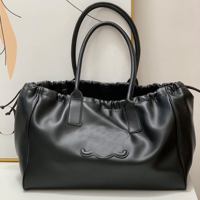 Tote Bag Women Handbag Purse Large Capacity Shopping Bags Genuine Leather Fashion Embossed Letters Drawstring Closure Totes, Black
Tote Bag Women Handbag Purse Large Capacity Shopping Bags Genuine Leather Fashion Embossed Letters Drawstring Closure Totes, Black