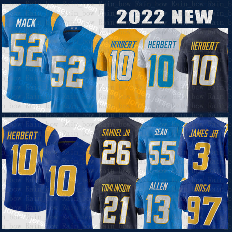 NEW American College Football Wear Justin Herbert Jersey Joey Bosa Austin Ekeler Keenan Allen Khalil Mack Derwin James Jr. Mike Williams J.C, Mens jersey(sd)
NEW American College Football Wear Justin Herbert Jersey Joey Bosa Austin Ekeler Keenan Allen Khalil Mack Derwin James Jr. Mike Williams J.C, Mens jersey(sd)