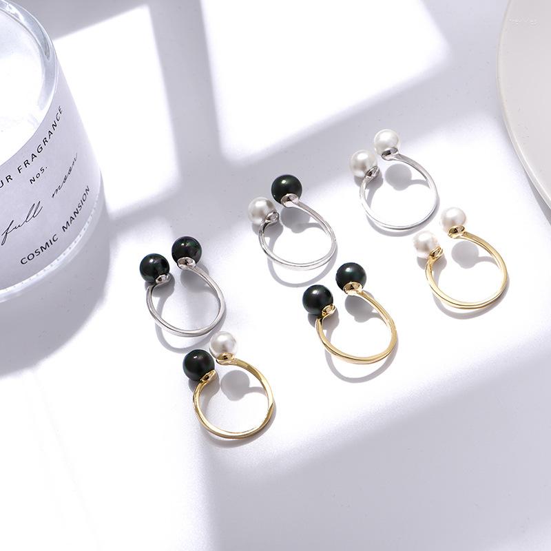 Cluster Rings Fashion Pearl Ring Silver 925 Jewelry Open Finger For Women Wedding Party Engagement Promise Gifts Accessories Wholesale
Cluster Rings Fashion Pearl Ring Silver 925 Jewelry Open Finger For Women Wedding Party Engagement Promise Gifts Accessories Wholesale