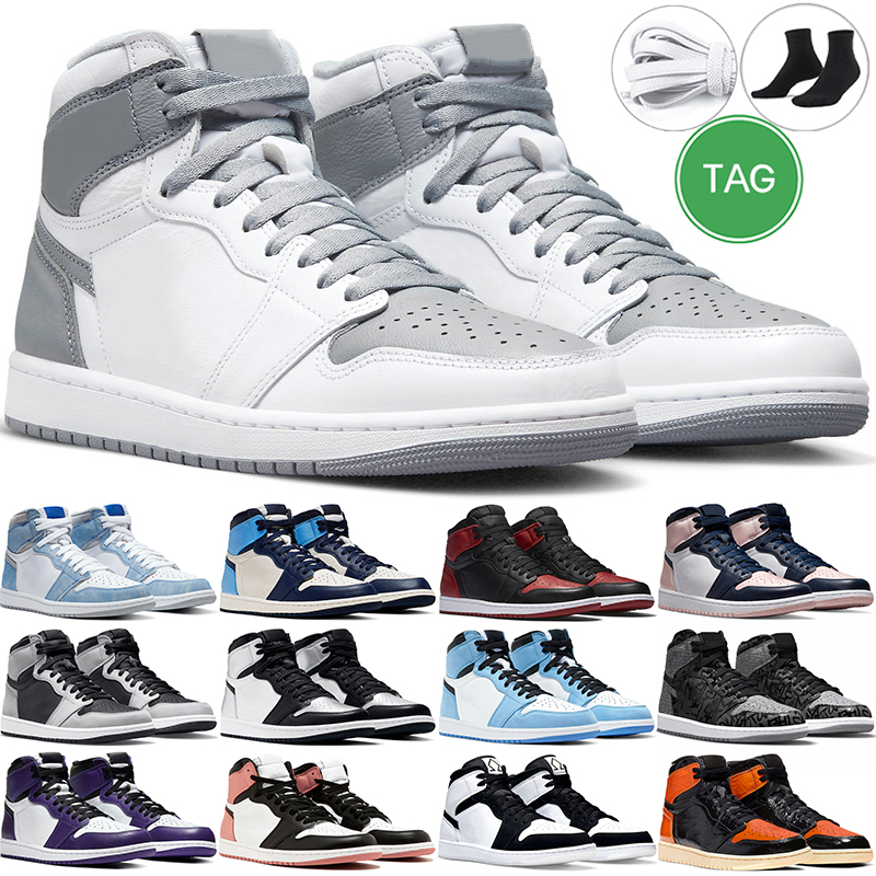 1s retro Basketball Shoes Stage Haze Stealth men women 1 Panda Obsidian Sliver UNC University Blue Shadow Light Smoke Grey mens trainer, Pink
1s retro Basketball Shoes Stage Haze Stealth men women 1 Panda Obsidian Sliver UNC University Blue Shadow Light Smoke Grey mens trainer, Pink