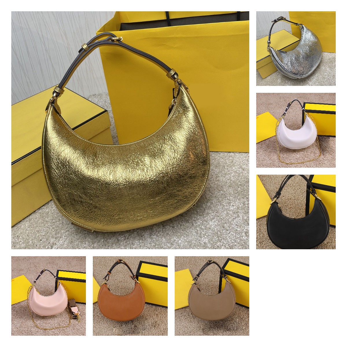 Woman Half Moon Underarm Bag Small Soft Leather Hobo Bags Adjustable Shoulder Straps Cross body Lady Purse Vintage Zipper Metalware Fashion Luxurys Designer 2022, Contact me
Woman Half Moon Underarm Bag Small Soft Leather Hobo Bags Adjustable Shoulder Straps Cross body Lady Purse Vintage Zipper Metalware Fashion Luxurys Designer 2022, Contact me