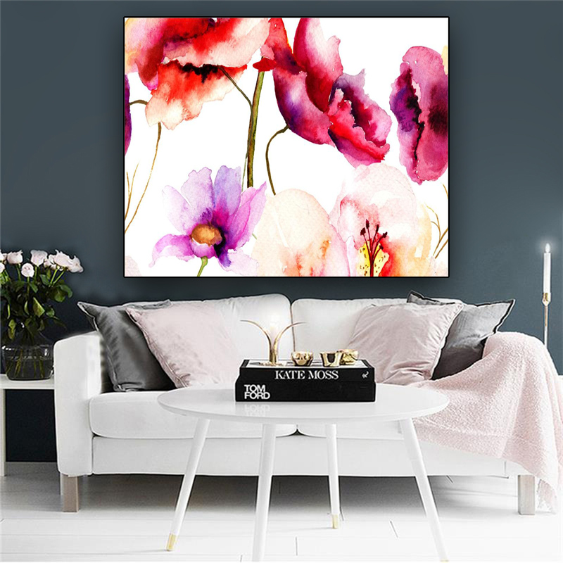 Colorful Flower Poppy Abstract Oil Painting on Canvas Cuadros Posters and Prints Art Wall Pictures For Living Room
Colorful Flower Poppy Abstract Oil Painting on Canvas Cuadros Posters and Prints Art Wall Pictures For Living Room