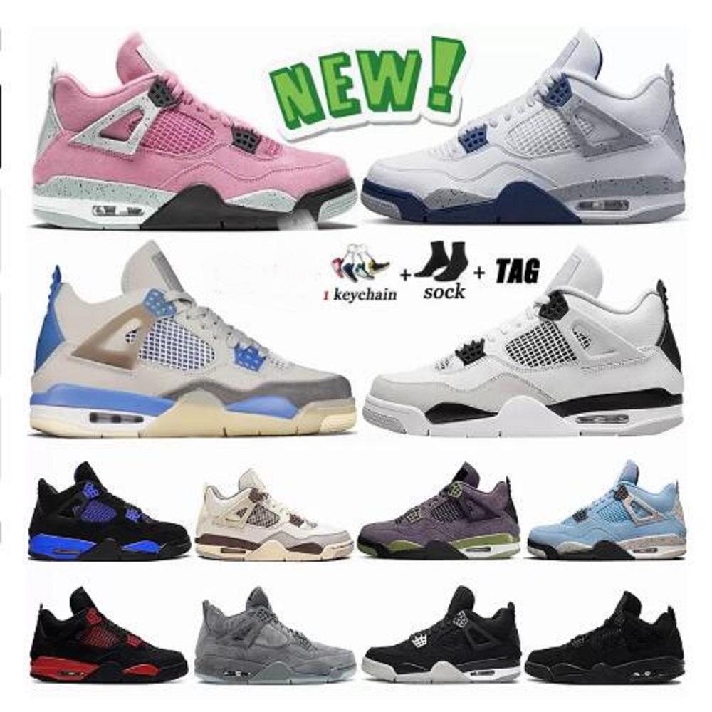 Jumpman 4 4s OG Mens Basketball Shoes Military Black University Blue Canvas Sail Oreo Red Thunder White Cement Black Cat Sports Women Sneakers Trainers Size 47, # 45
Jumpman 4 4s OG Mens Basketball Shoes Military Black University Blue Canvas Sail Oreo Red Thunder White Cement Black Cat Sports Women Sneakers Trainers Size 47, # 45