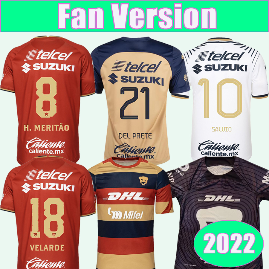 22 23 MEXICO Mens Soccer Jerseys CLUb UNAM Cougar J. RODRIGUEZ J. I. DINENNO SALVIO DEL PRETE A. ORTIZ Home Away 3rd Goalkeeper Training Wear Football Shirts Uniforms, Qm6367 21 22 3rd no patch
22 23 MEXICO Mens Soccer Jerseys CLUb UNAM Cougar J. RODRIGUEZ J. I. DINENNO SALVIO DEL PRETE A. ORTIZ Home Away 3rd Goalkeeper Training Wear Football Shirts Uniforms, Qm6367 21 22 3rd no patch