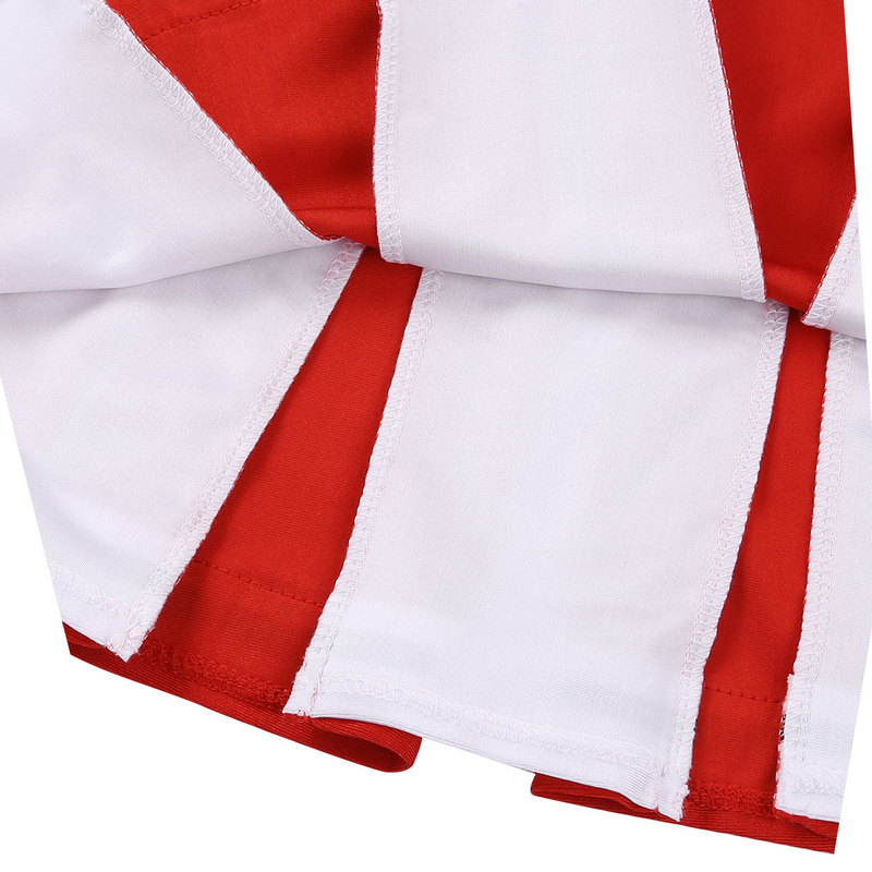 Sexy Set USUK STOCK Women Japanese Schoolgirl Cosplay Uniform Girl Lingerie Gleeing Cheerleader Costume Halloween Femme 220830