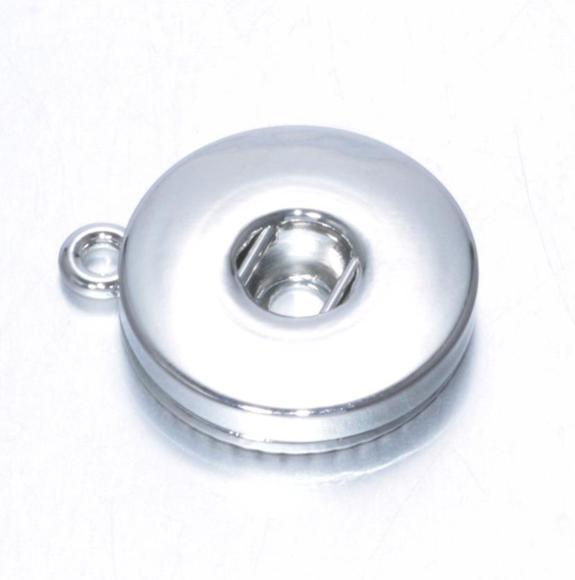 Clasps Hooks Many Styles Metal Alloy 18Mm/12Mm Noosa Ginger Snap Button Base Pendant Jewelry Findings Accessories For Dhseller2010 Dhey1