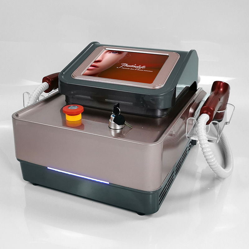 Portable 2 in 1 Focused RF Thermolift Skin Tightening Wrinkle Removal Anti Aging Body Slimming Face Lifting Fat Loss Facial Radio Frequency Salon Spa 