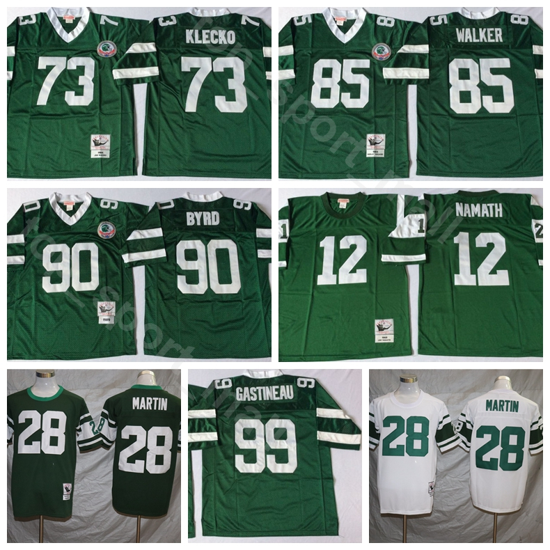 NCAA Football 12 Joe Namath 73 Joe Klecko 28 Curtis Martin Jerseys 99 Mark Gastineau 90 Dennis Byrd Wesley Walker Man Vintage Green White, 28 white
NCAA Football 12 Joe Namath 73 Joe Klecko 28 Curtis Martin Jerseys 99 Mark Gastineau 90 Dennis Byrd Wesley Walker Man Vintage Green White, 28 white