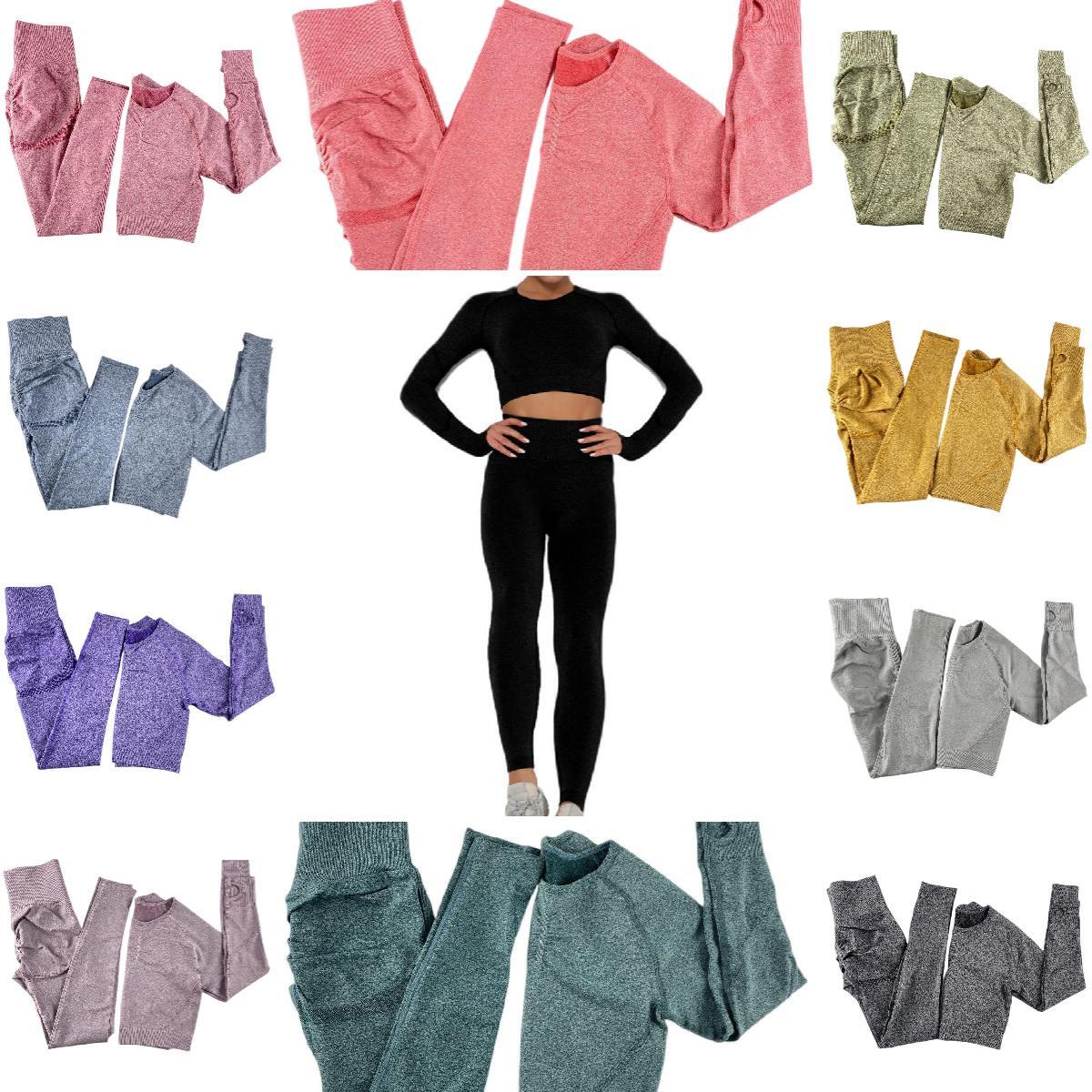 Quick dry High waist breathable 2 piece sets Seamless Folds Fitness yoga suit Long sleeve top women gymnasium stadium Running Indoor outdoor sports Solid color, Green
Quick dry High waist breathable 2 piece sets Seamless Folds Fitness yoga suit Long sleeve top women gymnasium stadium Running Indoor outdoor sports Solid color, Green