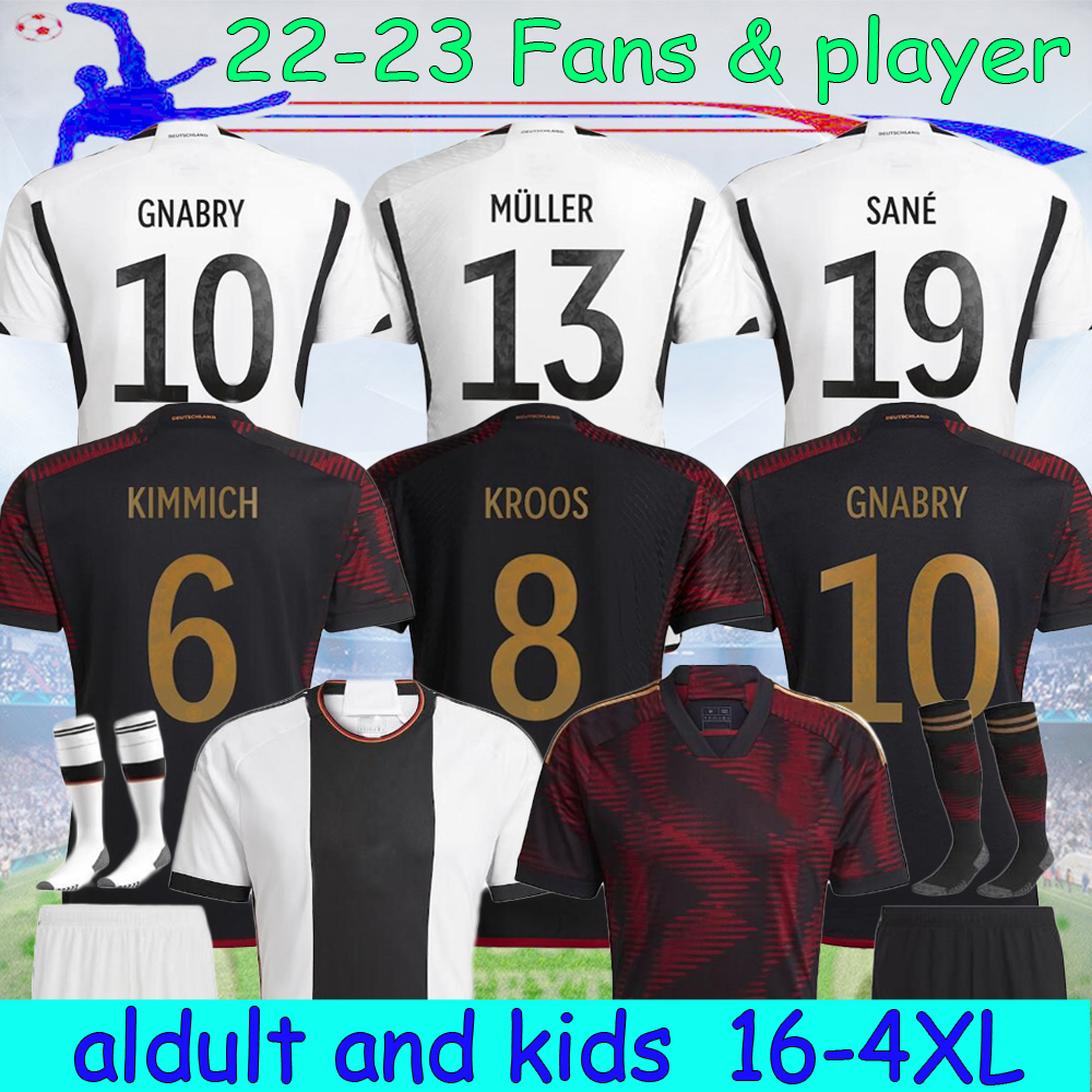 16-4XL 2022 World Cup Soccer Jerseys GermanyS HUMMELS KROOS WERNER MULLER HAVERTZ Football shirt GOTZE SANEA KHEDIRA REUS GNABRY German player men kids kit uniform, 22-23 home fans
16-4XL 2022 World Cup Soccer Jerseys GermanyS HUMMELS KROOS WERNER MULLER HAVERTZ Football shirt GOTZE SANEA KHEDIRA REUS GNABRY German player men kids kit uniform, 22-23 home fans