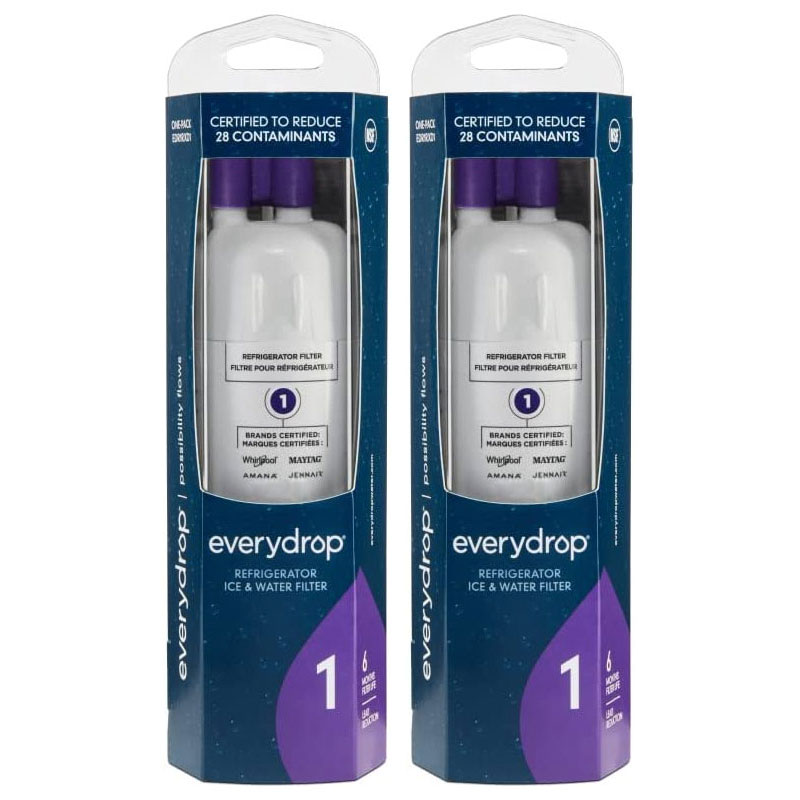2pk EDR1RXD1 everydrop by Whirlpool Ice & Refrigerator Water Filter 1 - EDR1RXD1 Compatible (Pack Of 2)
2pk EDR1RXD1 everydrop by Whirlpool Ice & Refrigerator Water Filter 1 - EDR1RXD1 Compatible (Pack Of 2)