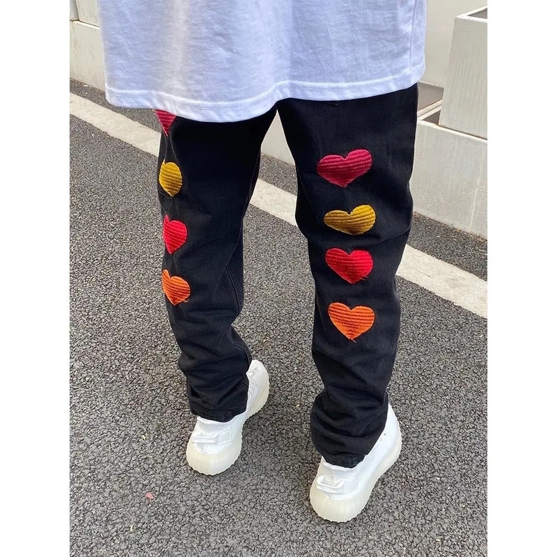 Mens Jeans Mens jeans American street little devil retro Y2K niche print black denim hiphop hip hop loose straight fried street trousers 1S, Gray
Mens Jeans Mens jeans American street little devil retro Y2K niche print black denim hiphop hip hop loose straight fried street trousers 1S, Gray