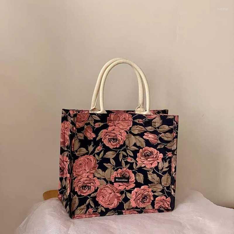 Evening Bags Huostar Tote Bag Rose Print Flower Luxury Designer Handbag Casual Large Capacity Shopping, Pink small bag
Evening Bags Huostar Tote Bag Rose Print Flower Luxury Designer Handbag Casual Large Capacity Shopping, Pink small bag