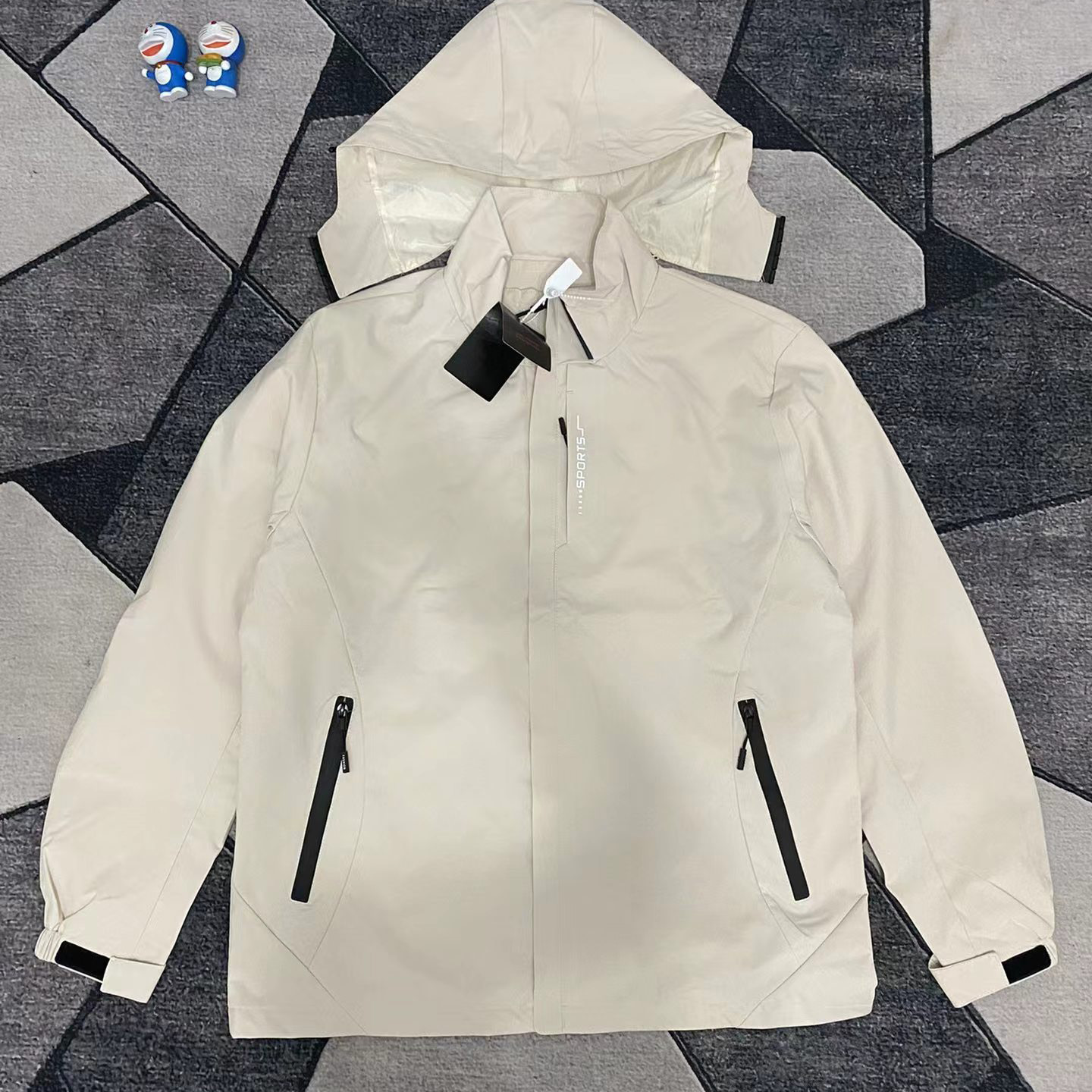 Men jackets spring autumn loose style top mens soft shell jacket coat glasses hat thickened plush and thicken Clothing Coats size -4xl
Men jackets spring autumn loose style top mens soft shell jacket coat glasses hat thickened plush and thicken Clothing Coats size -4xl