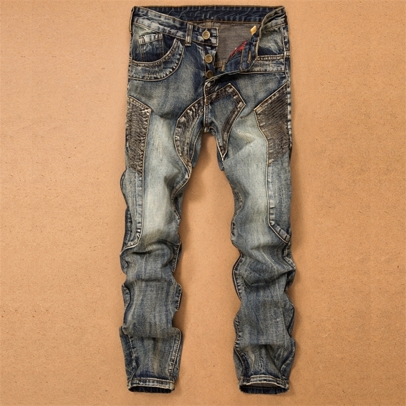 Mens Jeans MenS Pants Splicing Jean Denim Trousers Biker High Quality Male Straight Casual Designer Many MultiPocket Comfortable 220831, 6001
Mens Jeans MenS Pants Splicing Jean Denim Trousers Biker High Quality Male Straight Casual Designer Many MultiPocket Comfortable 220831, 6001
