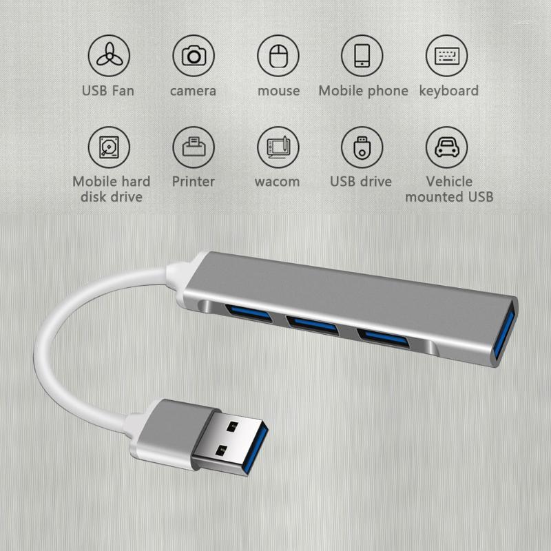 3.0 Type-C Hub C 4 Ports Multi Splitters Adapter Laptop Splitter OTG For PC Computer Accessories
3.0 Type-C Hub C 4 Ports Multi Splitters Adapter Laptop Splitter OTG For PC Computer Accessories