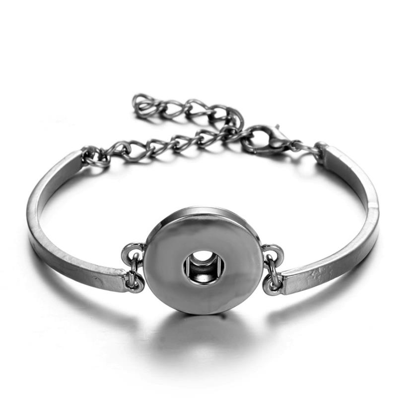 Charm Bracelets Noosa Snap Bracelet Jewelry Adjustable Ginger Buttons Chunk Charm Bangle Fit Diy 18Mm Snaps Classic Drop Delivery 202 Dhwpv