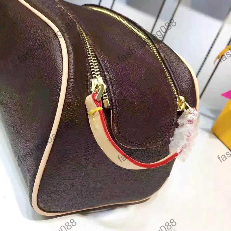 Newest Wholesale cosmetic bag women big travel organizer for storage wash make up purse men double zipper case, Brown
Newest Wholesale cosmetic bag women big travel organizer for storage wash make up purse men double zipper case, Brown