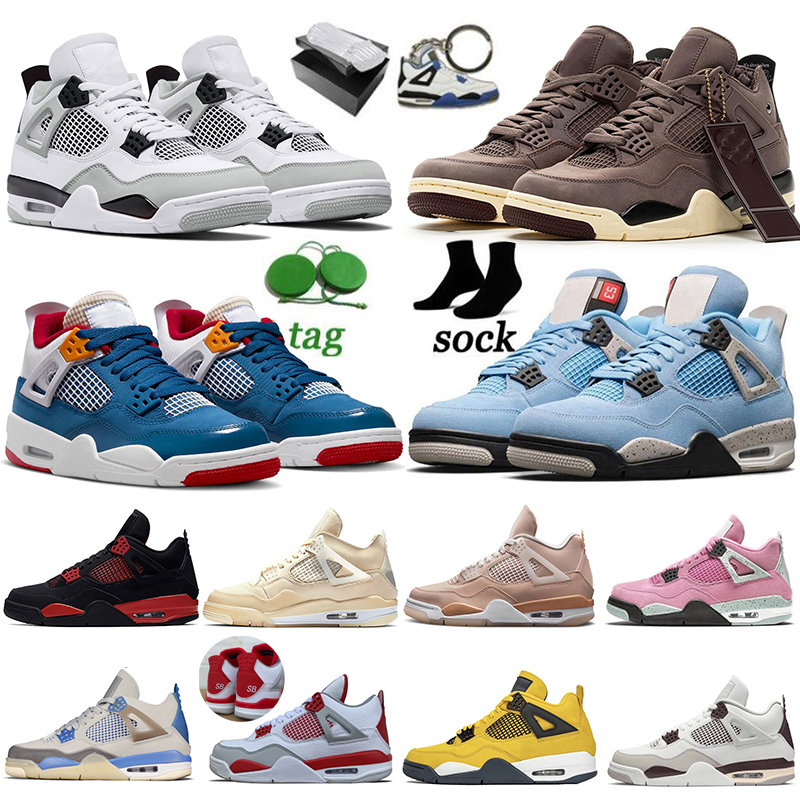 2022 With Box White x Sail Basketball Shoes Jumpman 4s 4 Mens Womens Jordens Jorda 4 Red Thunder Messy Room Sneakers University Blue, #a49 36-47 2 sail
2022 With Box White x Sail Basketball Shoes Jumpman 4s 4 Mens Womens Jordens Jorda 4 Red Thunder Messy Room Sneakers University Blue, #a49 36-47 2 sail