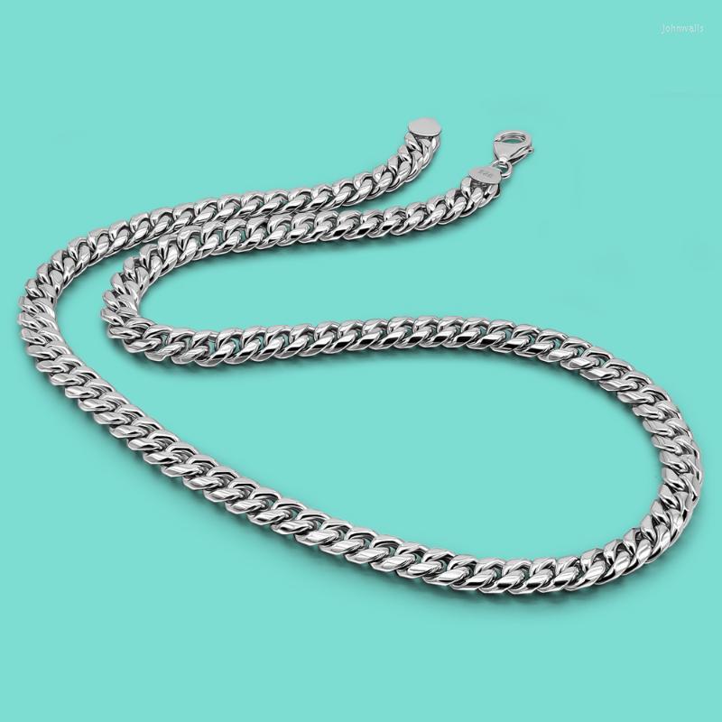 Chains Solid 925 Sterling Silver Necklace Men's Classic 8MM Cuban Chain 20-26 Inch-Hip Hop Jewelry With Gift Box Lobster Clasp
Chains Solid 925 Sterling Silver Necklace Men's Classic 8MM Cuban Chain 20-26 Inch-Hip Hop Jewelry With Gift Box Lobster Clasp