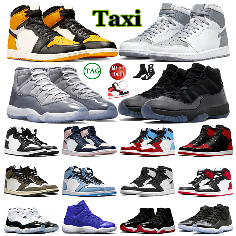 Cool Grey 11 Taxi 1 Basketball Shoes men women 1s Stealth Stage Haze Fearless UNC 11s Royal Blue Cap and Gown sneakers trainers sports, Pine green
Cool Grey 11 Taxi 1 Basketball Shoes men women 1s Stealth Stage Haze Fearless UNC 11s Royal Blue Cap and Gown sneakers trainers sports, Pine green