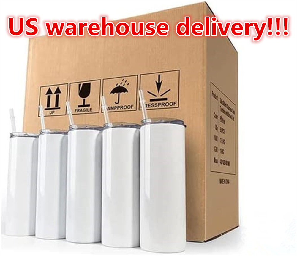 2 Days Delivery Tumblers White Straight Sublimation 20oz Stainless Steel Double Wall Insulated Cup Blanks with Lids and Straw US Stock
2 Days Delivery Tumblers White Straight Sublimation 20oz Stainless Steel Double Wall Insulated Cup Blanks with Lids and Straw US Stock