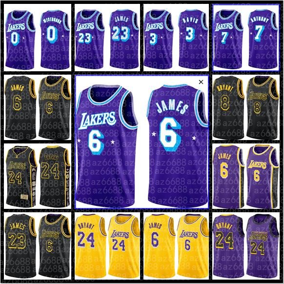 Russell Westbrook Basketball Jersey Los Angeles''Lakers''Men 7 3 LeBron James 23 6 0 Carmelo Anthony Black Davis
Russell Westbrook Basketball Jersey Los Angeles''Lakers''Men 7 3 LeBron James 23 6 0 Carmelo Anthony Black Davis