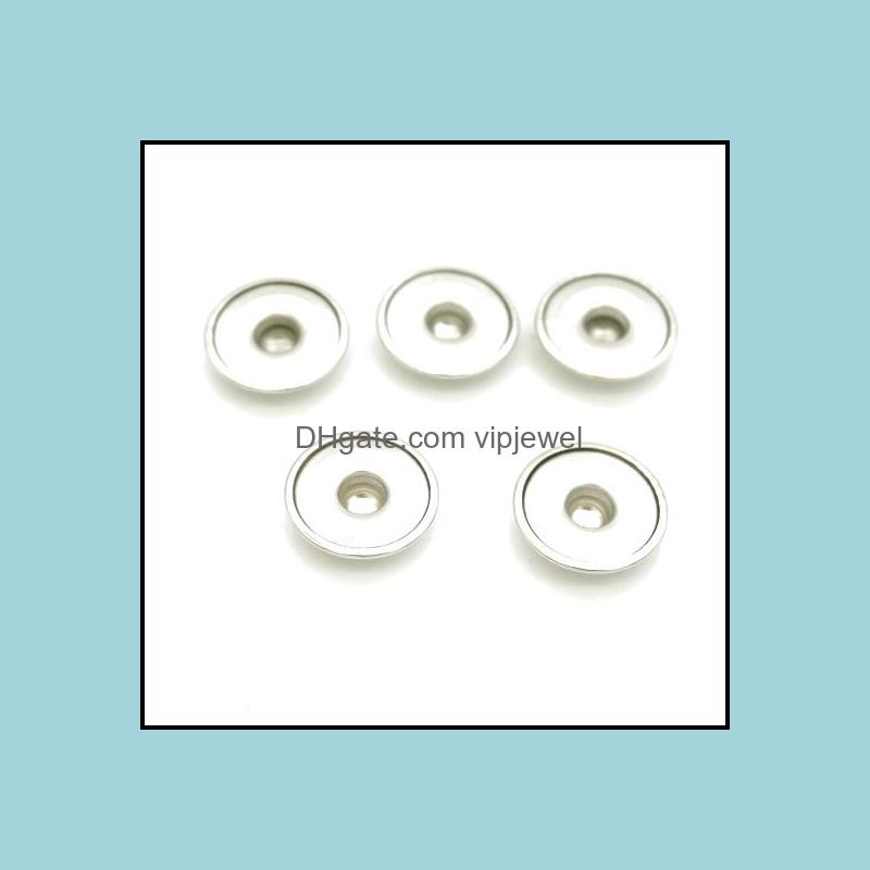 Clasps Hooks 18Mm Noosa Ginger Snap Base Interchangeable Accessories For Jewelry Button Drop Delivery 2021 Findings Com Dhseller2010 Dhhma