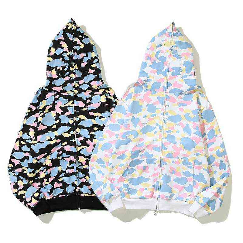 Mens hooded Hoodies Fashion Mens Stylist Cartoon camouflage Printing Jacket Men Womens High Quality cardigan Casual Sweatshirts 5 Colors, 15
Mens hooded Hoodies Fashion Mens Stylist Cartoon camouflage Printing Jacket Men Womens High Quality cardigan Casual Sweatshirts 5 Colors, 15