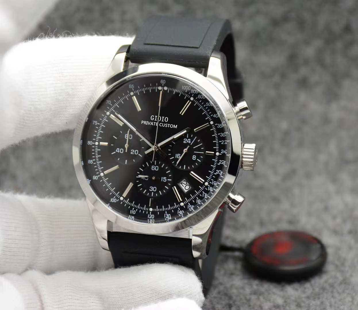 Mens Quartz Chronograph Watch Black Blue Leather472754827587532375377358753375375 
Mens Quartz Chronograph Watch Black Blue Leather472754827587532375377358753375375