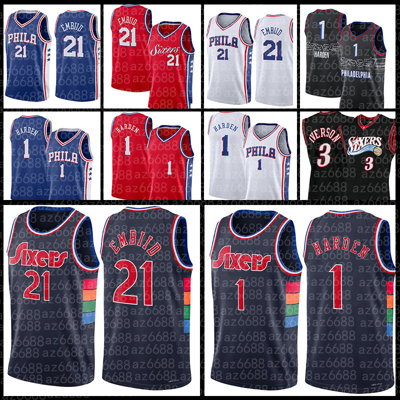 Joel 21 Embiid James Basketball Jersey 1 Harden Allen 3 Iverson Tyrese 0 Maxey City Julius 6 Erving Joe sixer Retro Sports Philadelphia''76ers''Jerseys 75th, Jersey(76)
Joel 21 Embiid James Basketball Jersey 1 Harden Allen 3 Iverson Tyrese 0 Maxey City Julius 6 Erving Joe sixer Retro Sports Philadelphia''76ers''Jerseys 75th, Jersey(76)