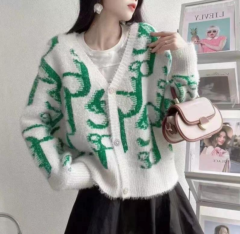 Women' Sweaters Y2K designer Luxury Letter winter Outwear cardigan fashion high quality Supre Tops, Green
Women' Sweaters Y2K designer Luxury Letter winter Outwear cardigan fashion high quality Supre Tops, Green