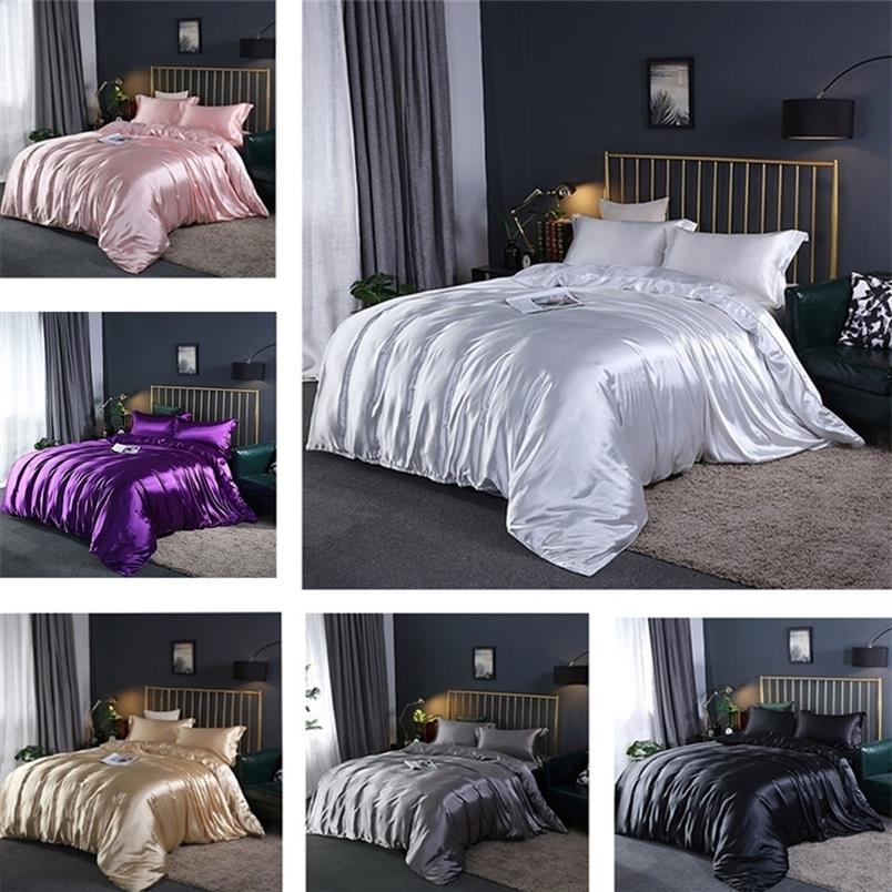 Upgraded 100% Satin Silk Bedding Set Luxury Quilt Duvet Cover and Pillowcase Bed Sheet Set Single Double Bedclothe Silky Bed Set 2011272188, Brown
Upgraded 100% Satin Silk Bedding Set Luxury Quilt Duvet Cover and Pillowcase Bed Sheet Set Single Double Bedclothe Silky Bed Set 2011272188, Brown