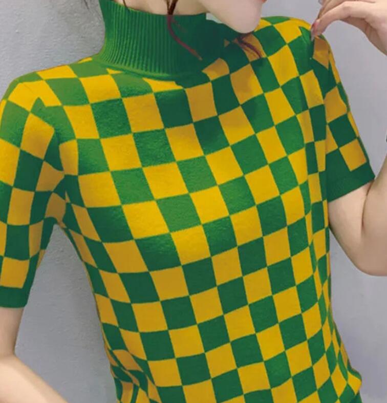 Women's Sweaters Sleeve Ice Silk Knitting Ladies T-Shirt Loose Splicing Korean Version New Show Thin Fashion Elegant Top, 01
Women's Sweaters Sleeve Ice Silk Knitting Ladies T-Shirt Loose Splicing Korean Version New Show Thin Fashion Elegant Top, 01
