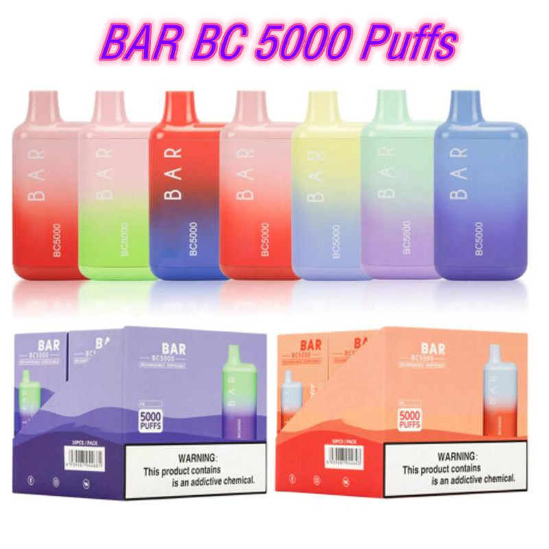 Ef Bar BC5000 Disposable E cigarettes 5000 Puffs Vape Pen 13ml Pre-filled Mesh Coil Pods 650mAh Rechargeable Battery
Ef Bar BC5000 Disposable E cigarettes 5000 Puffs Vape Pen 13ml Pre-filled Mesh Coil Pods 650mAh Rechargeable Battery