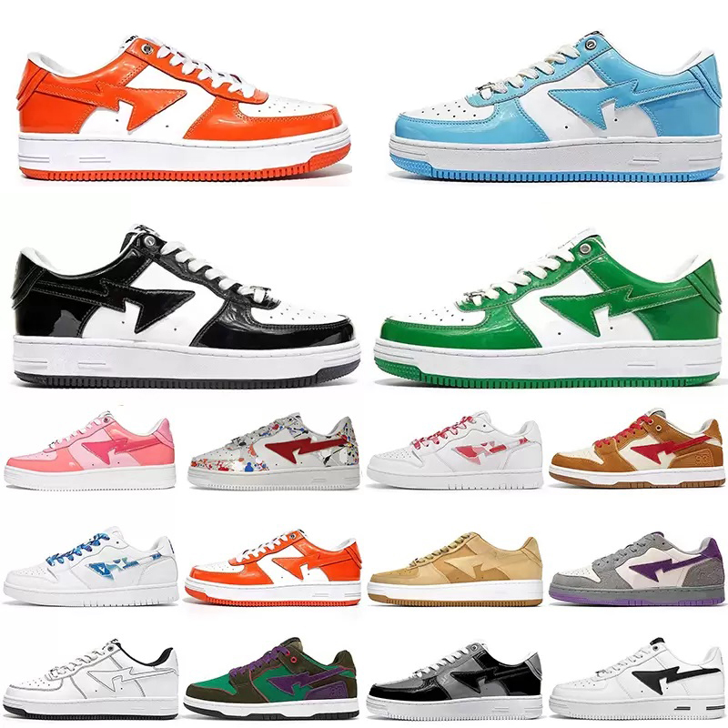 Designer Running Shoes Black White Green Red Women baped Trainers Sports Sneakers Fashion Casual Shoes
Designer Running Shoes Black White Green Red Women baped Trainers Sports Sneakers Fashion Casual Shoes