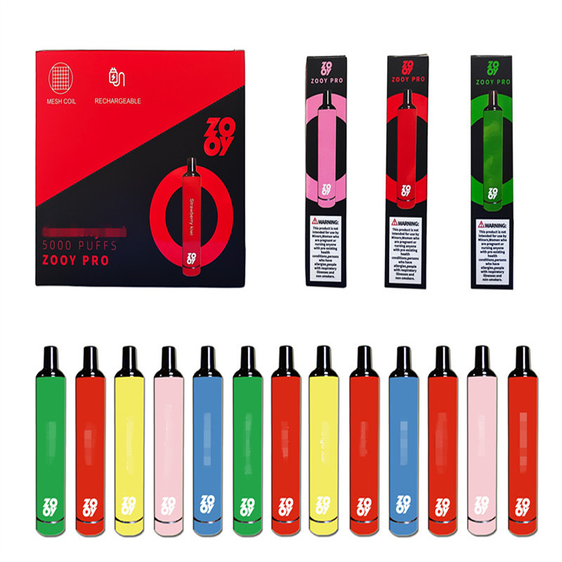 Original ZOOY PRO5000 Disposable E cigarettes nic 2% 5000 Puffs Vape Pen Pre-Filled Pods Rechargeable Battery elux legend geek bar pro bang xxl bar solo escobar air lux
Original ZOOY PRO5000 Disposable E cigarettes nic 2% 5000 Puffs Vape Pen Pre-Filled Pods Rechargeable Battery elux legend geek bar pro bang xxl bar solo escobar air lux
