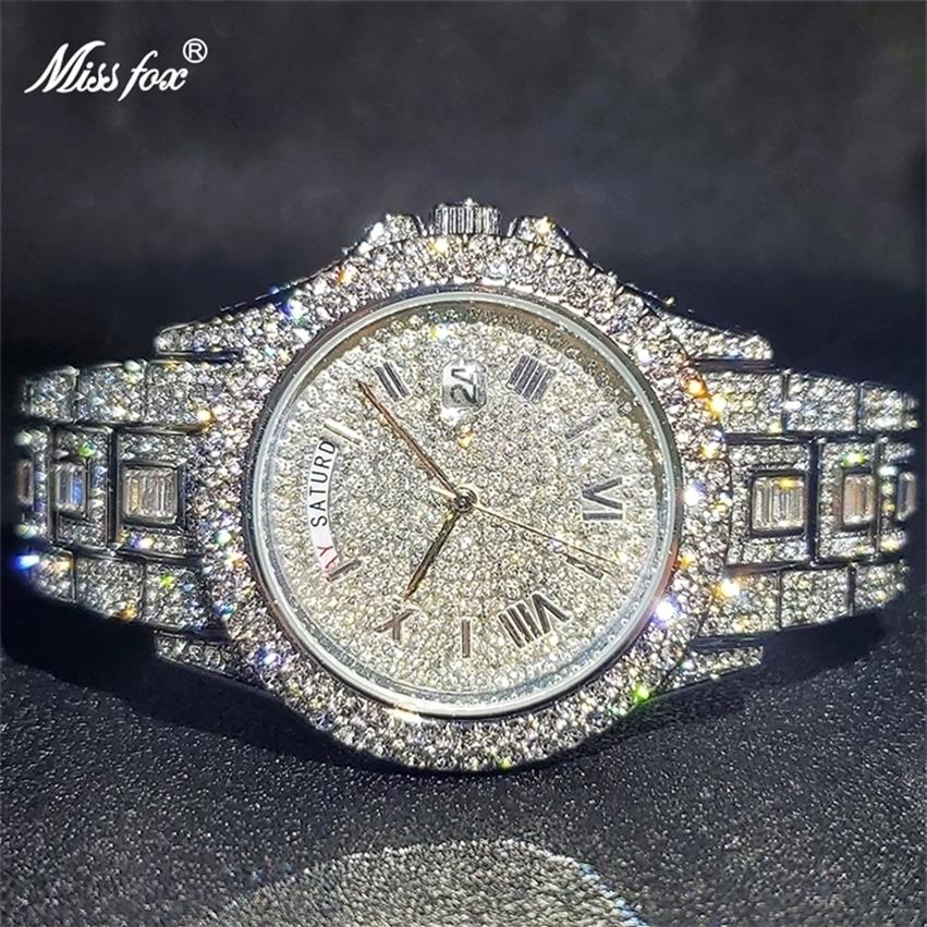 Relogio Masculino Luxury MISS Ice Out Diamond Watch Multifunction Day Date Adjust Calendar Quartz Watches For Men Dro 2203252341, V320r-rgs
Relogio Masculino Luxury MISS Ice Out Diamond Watch Multifunction Day Date Adjust Calendar Quartz Watches For Men Dro 2203252341, V320r-rgs