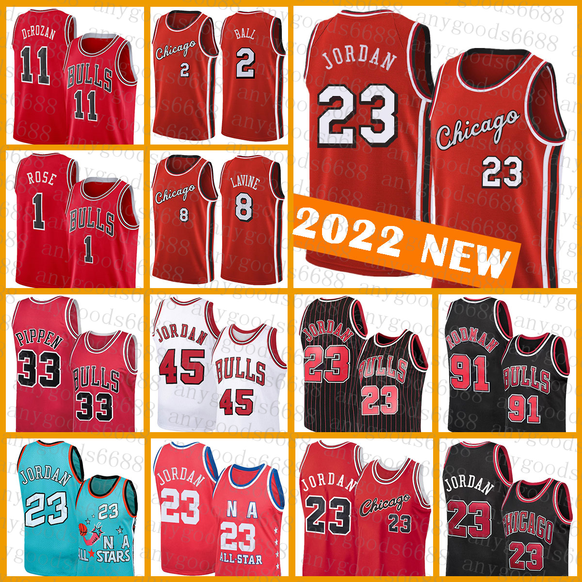 Michael Basketball Jersey Chicagos Bull 23 9 45 2 11 1 8 33 91 Orange Lonzo Ball Demar DeRozan Derrick Rose Zach LaVine Scottie Pippen Dennis Rodman 510
Michael Basketball Jersey Chicagos Bull 23 9 45 2 11 1 8 33 91 Orange Lonzo Ball Demar DeRozan Derrick Rose Zach LaVine Scottie Pippen Dennis Rodman 510