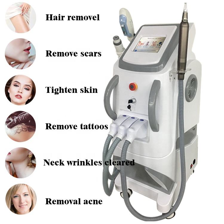 3 in 1 360 Magneto-optic Permanent Fast Laser Hair Removal Machine OPT/IPL Yag 755nm Picosecond Laser Tatto Remover RF Skin Rejuvenation Beauty Machines
3 in 1 360 Magneto-optic Permanent Fast Laser Hair Removal Machine OPT/IPL Yag 755nm Picosecond Laser Tatto Remover RF Skin Rejuvenation Beauty Machines