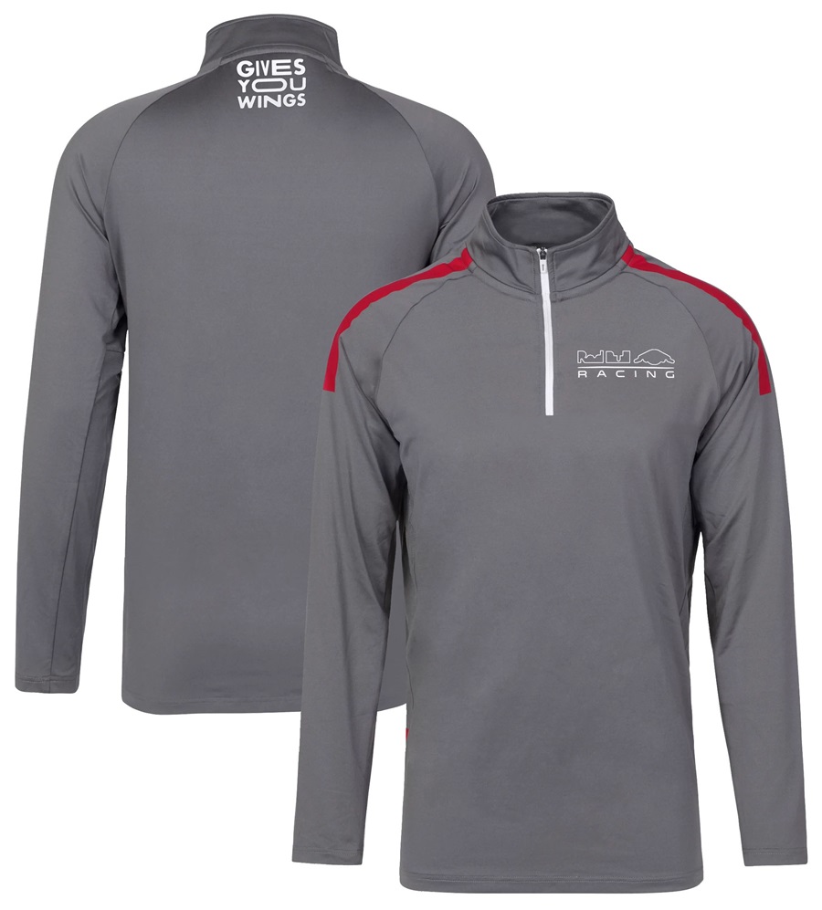 2022-2023 F1 Half Zipper Pullover Formula 1 Team Racing Sweatshirt Spring Autumn Men's Fashion Car Jersey Outdoor Sports Tops free shipping