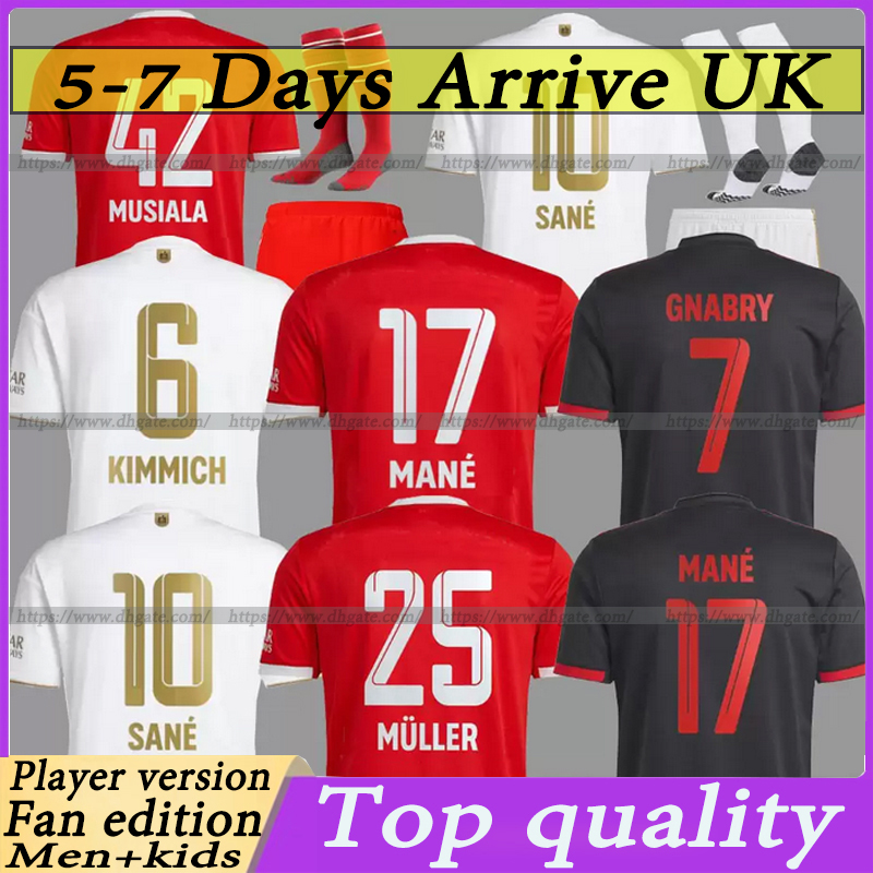 22 23 Bayern Munich soccer jersey DE LIGT SANE 2022 2023 football shirt HERNANDEZ GORETZKA GNABRY camisa de futebol top thailand men kids kits KIMMICH fans player, 2223 players version 3rd
22 23 Bayern Munich soccer jersey DE LIGT SANE 2022 2023 football shirt HERNANDEZ GORETZKA GNABRY camisa de futebol top thailand men kids kits KIMMICH fans player, 2223 players version 3rd